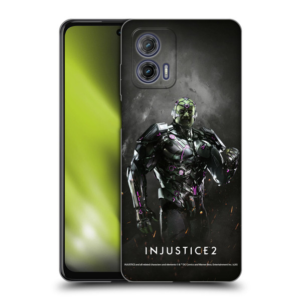 Injustice 2 Characters Brainiac Soft Gel Case for Motorola Moto G73 5G