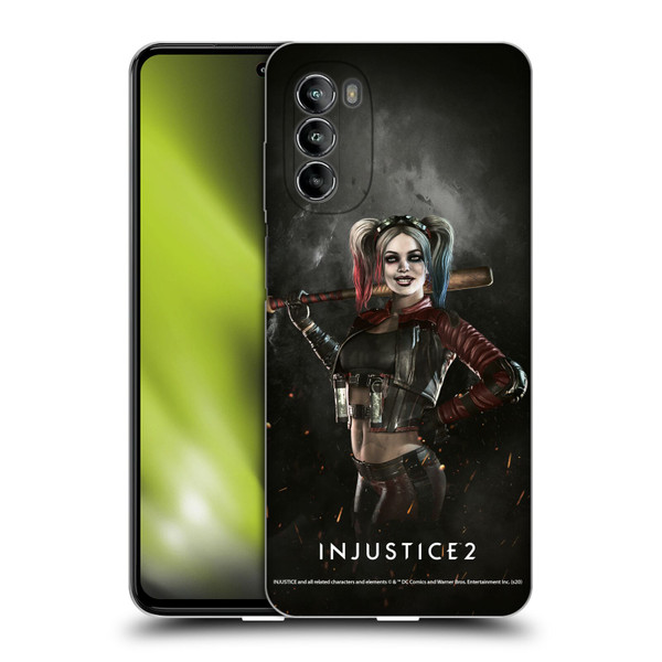 Injustice 2 Characters Harley Quinn Soft Gel Case for Motorola Moto G82 5G