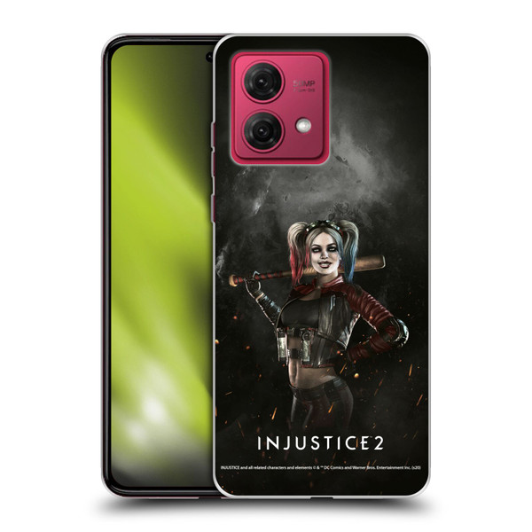 Injustice 2 Characters Harley Quinn Soft Gel Case for Motorola Moto G84 5G