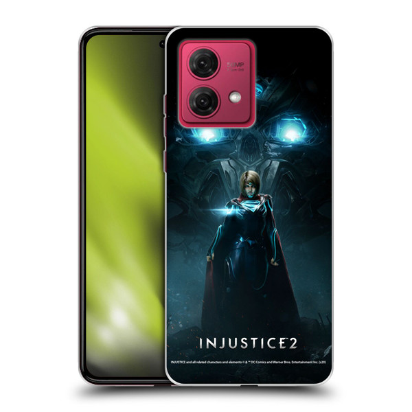 Injustice 2 Characters Supergirl Soft Gel Case for Motorola Moto G84 5G