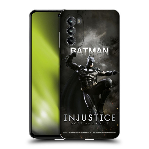 Injustice Gods Among Us Characters Batman Soft Gel Case for Motorola Moto G82 5G