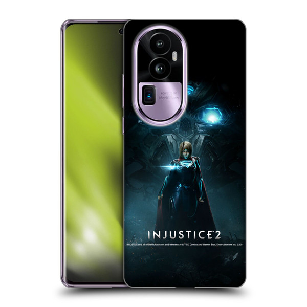 Injustice 2 Characters Supergirl Soft Gel Case for OPPO Reno10 Pro+