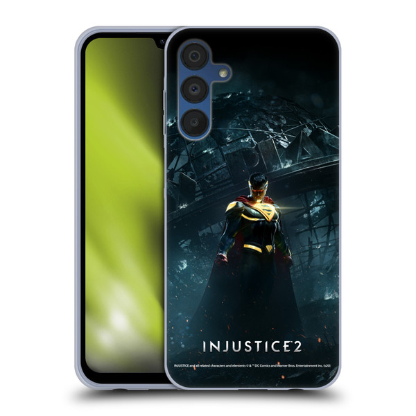 Injustice 2 Characters Superman Soft Gel Case for Samsung Galaxy A15