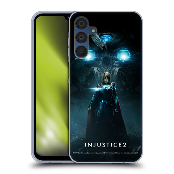 Injustice 2 Characters Supergirl Soft Gel Case for Samsung Galaxy A15