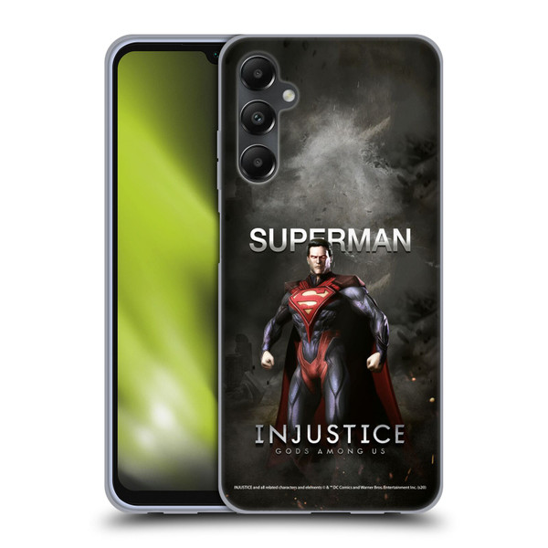 Injustice Gods Among Us Characters Superman Soft Gel Case for Samsung Galaxy A05s