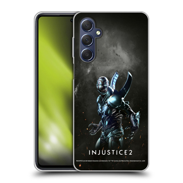 Injustice 2 Characters Blue Beetle Soft Gel Case for Samsung Galaxy M54 5G