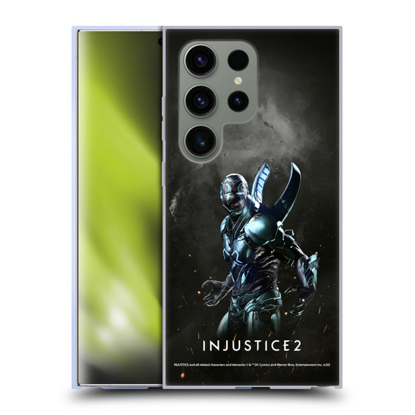 Injustice 2 Characters Blue Beetle Soft Gel Case for Samsung Galaxy S24 Ultra 5G