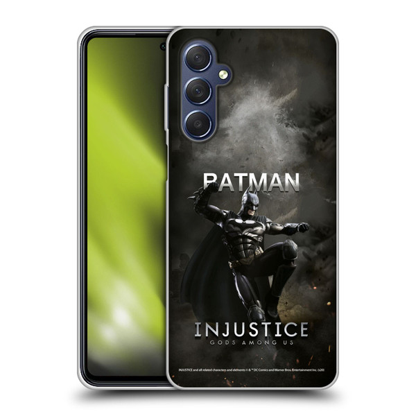 Injustice Gods Among Us Characters Batman Soft Gel Case for Samsung Galaxy M54 5G