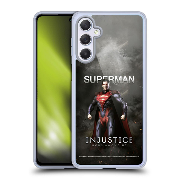 Injustice Gods Among Us Characters Superman Soft Gel Case for Samsung Galaxy M54 5G