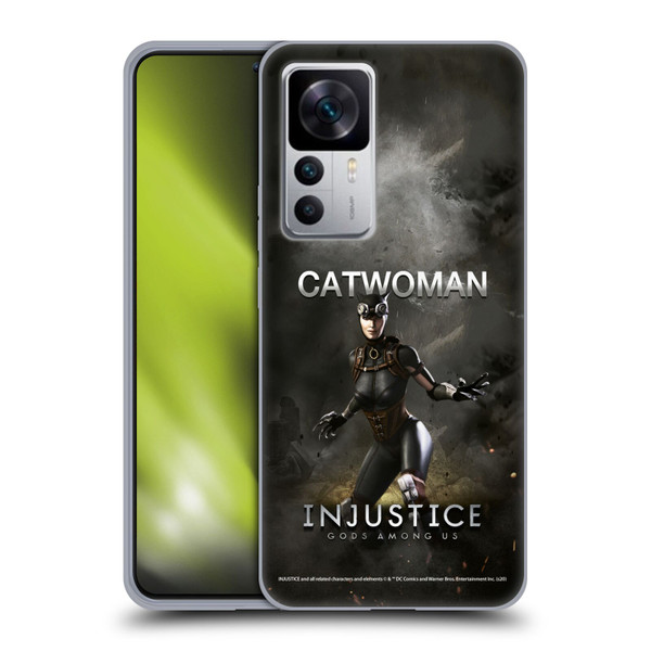 Injustice Gods Among Us Characters Catwoman Soft Gel Case for Xiaomi 12T 5G / 12T Pro 5G / Redmi K50 Ultra 5G