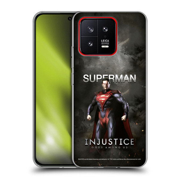 Injustice Gods Among Us Characters Superman Soft Gel Case for Xiaomi 13 5G