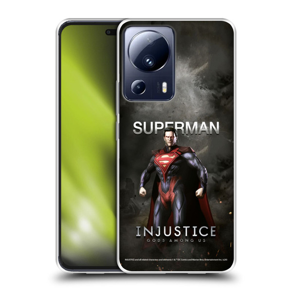 Injustice Gods Among Us Characters Superman Soft Gel Case for Xiaomi 13 Lite 5G