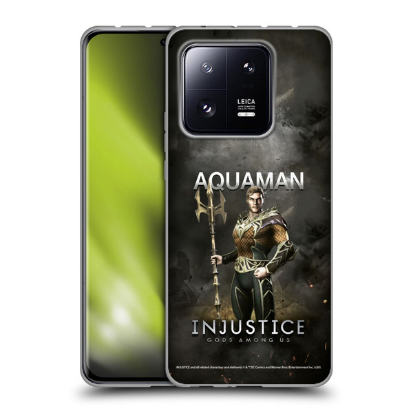 Injustice Gods Among Us Characters Aquaman Soft Gel Case for Xiaomi 13 Pro 5G