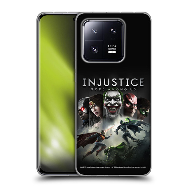 Injustice Gods Among Us Key Art Poster Soft Gel Case for Xiaomi 13 Pro 5G