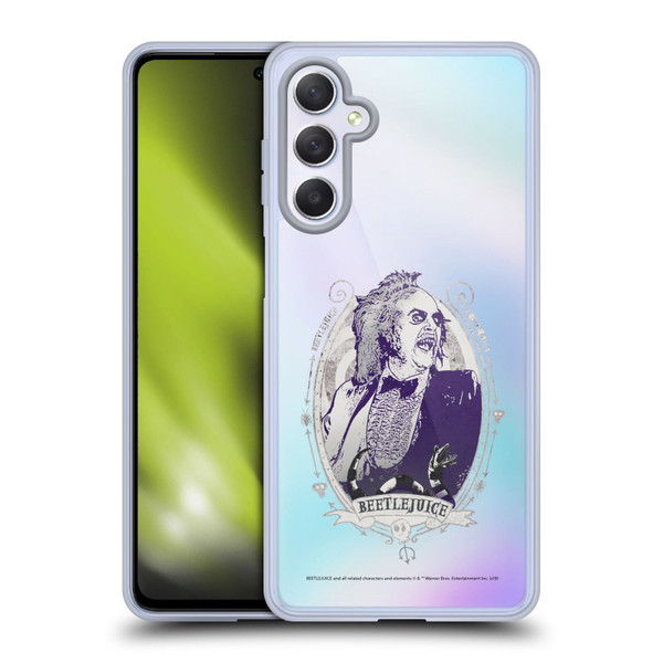 Beetlejuice Graphics Betelgeuse Frame Soft Gel Case for Samsung Galaxy M54 5G