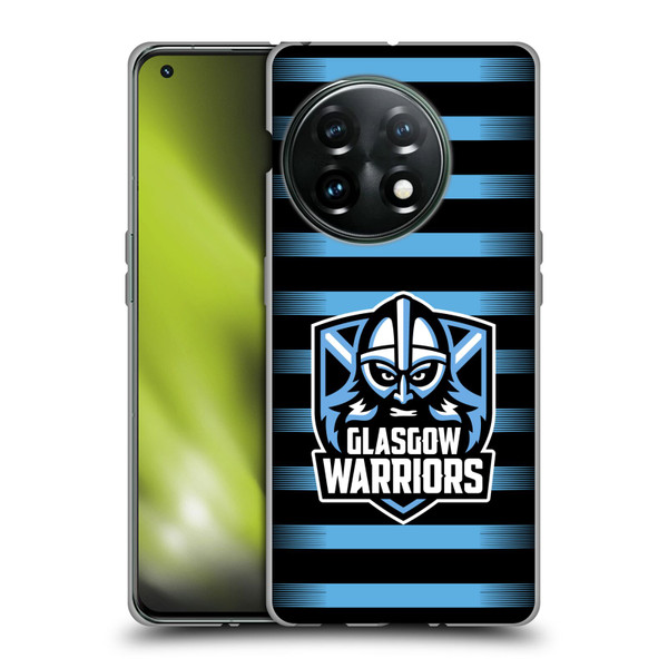 Glasgow Warriors Logo 2 Stripes Soft Gel Case for OnePlus 11 5G