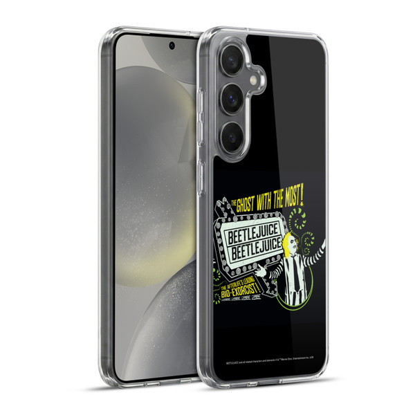 Beetlejuice Graphics Betelgeuse Soft Gel Case for Samsung Galaxy S24+ 5G & MagSafe
