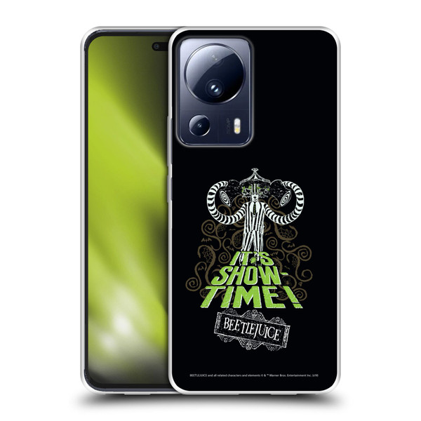 Beetlejuice Graphics Show Time Soft Gel Case for Xiaomi 13 Lite 5G