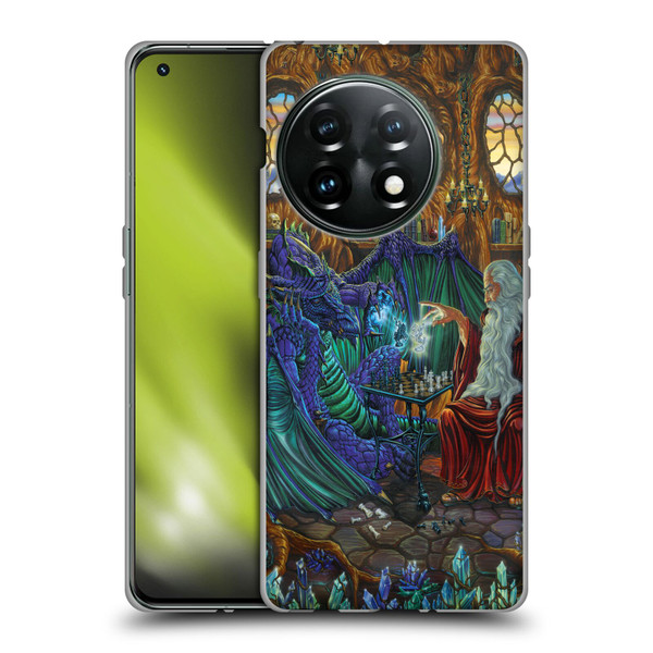 Ed Beard Jr Dragon Friendship Wizard & Dragon Soft Gel Case for OnePlus 11 5G