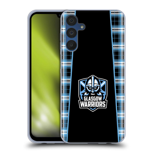 Glasgow Warriors Logo 2 Tartan Soft Gel Case for Samsung Galaxy A15