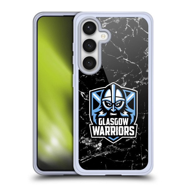 Glasgow Warriors Logo 2 Marble Soft Gel Case for Samsung Galaxy S24 5G