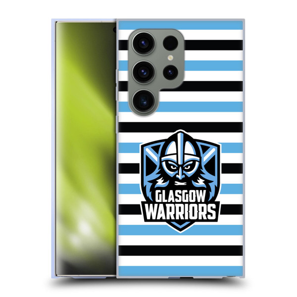 Glasgow Warriors Logo 2 Stripes 2 Soft Gel Case for Samsung Galaxy S24 Ultra 5G