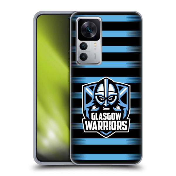 Glasgow Warriors Logo 2 Stripes Soft Gel Case for Xiaomi 12T 5G / 12T Pro 5G / Redmi K50 Ultra 5G