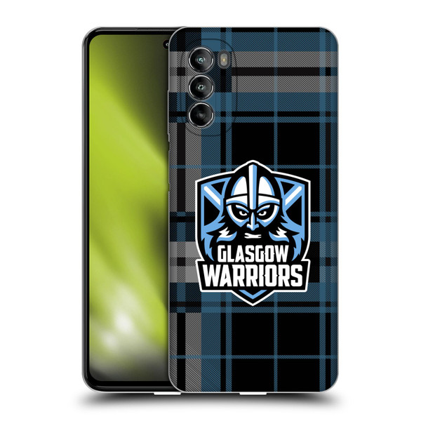 Glasgow Warriors Logo Tartan Soft Gel Case for Motorola Moto G82 5G