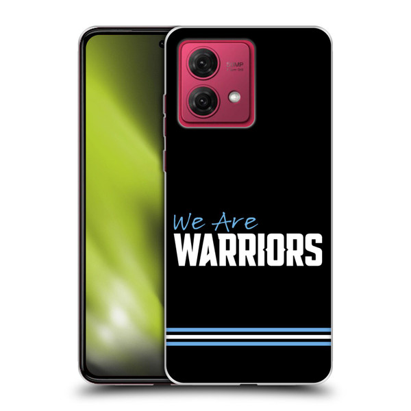 Glasgow Warriors Logo We Are Warriors Soft Gel Case for Motorola Moto G84 5G