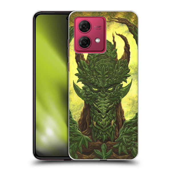 Ed Beard Jr Dragons Green Guardian Greenman Soft Gel Case for Motorola Moto G84 5G