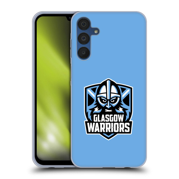 Glasgow Warriors Logo Plain Blue Soft Gel Case for Samsung Galaxy A15