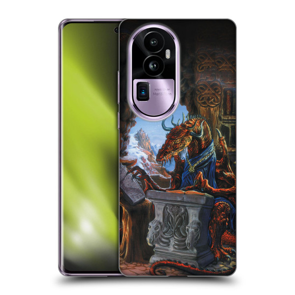 Ed Beard Jr Dragons Ancient Scholar Soft Gel Case for OPPO Reno10 Pro+