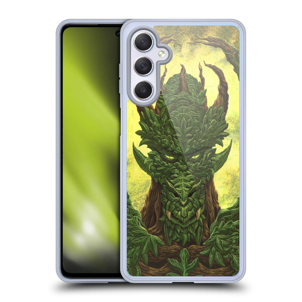 Ed Beard Jr Dragons Green Guardian Greenman Soft Gel Case for Samsung Galaxy M54 5G