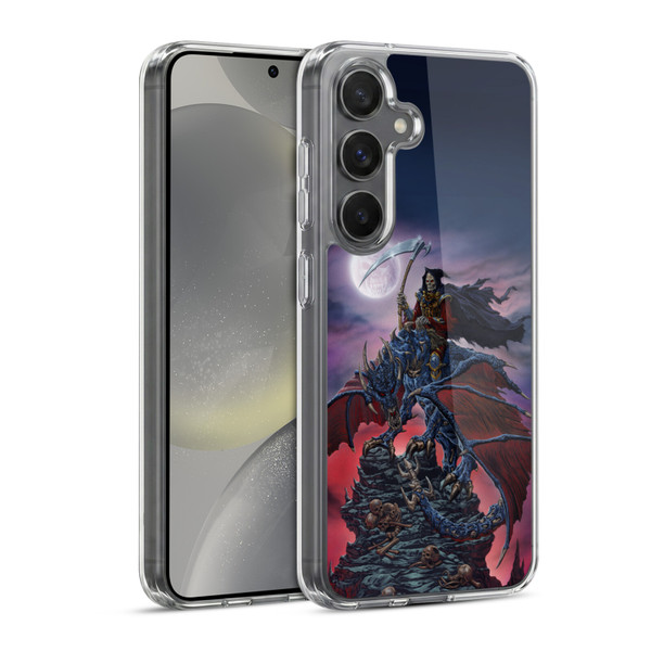 Ed Beard Jr Dragons Reaper Soft Gel Case for Samsung Galaxy S24 5G & MagSafe