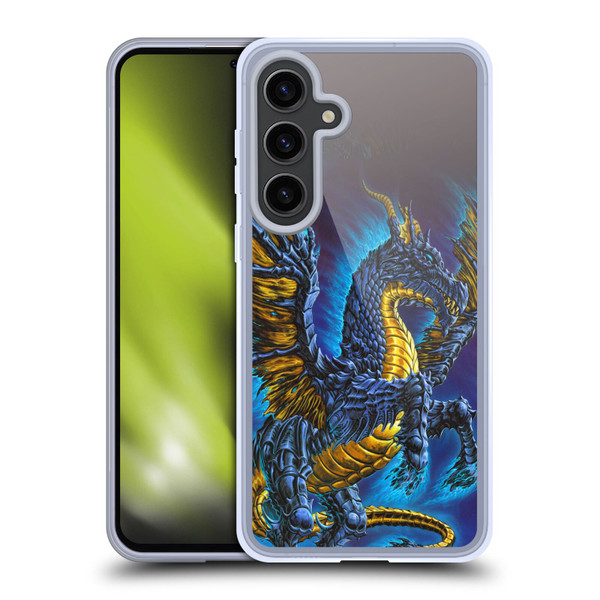Ed Beard Jr Dragons Mare Soft Gel Case for Samsung Galaxy S24+ 5G