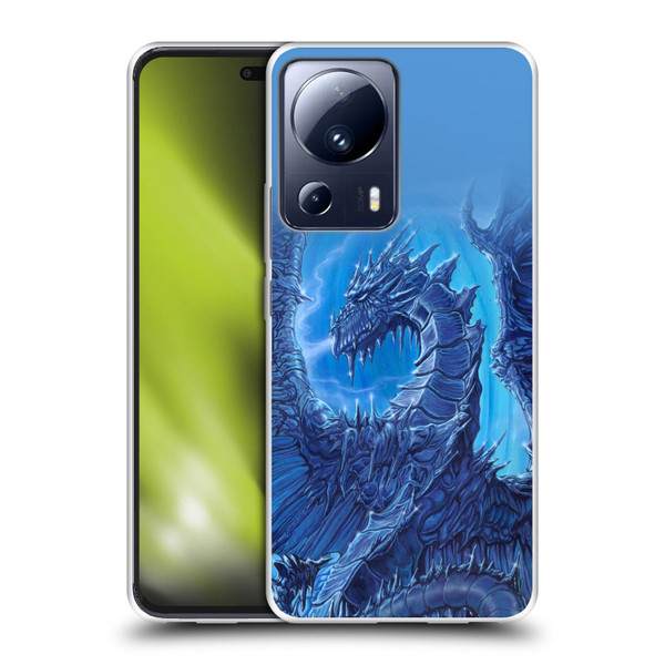 Ed Beard Jr Dragons Glacier Soft Gel Case for Xiaomi 13 Lite 5G