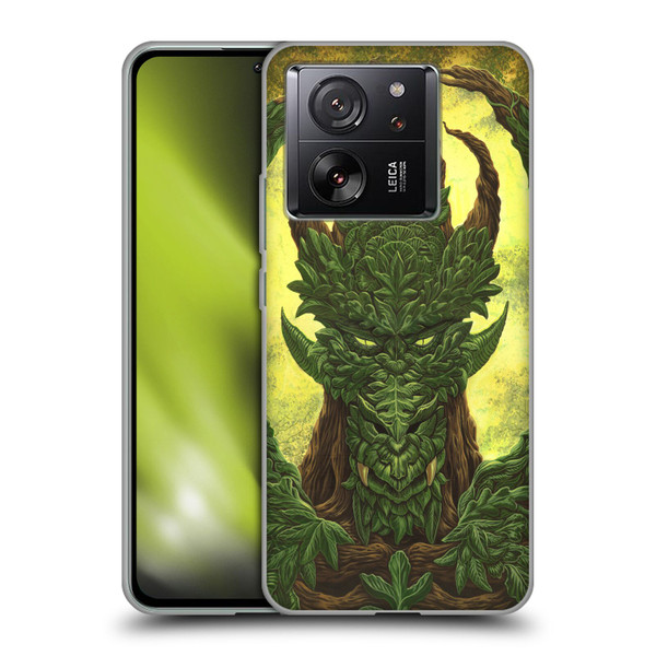 Ed Beard Jr Dragons Green Guardian Greenman Soft Gel Case for Xiaomi 13T 5G / 13T Pro 5G