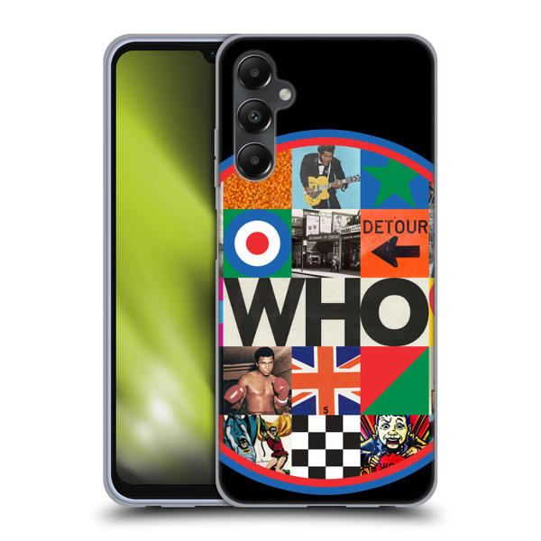 The Who 2019 Album Collage Circle Soft Gel Case for Samsung Galaxy A05s