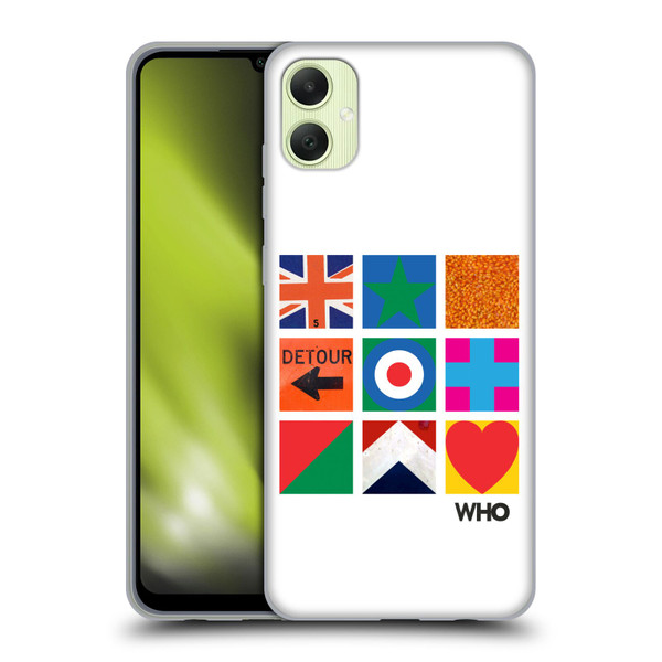 The Who 2019 Album Symbols Grid Soft Gel Case for Samsung Galaxy A05