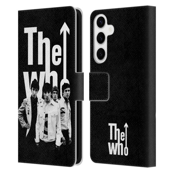 The Who Band Art 64 Elvis Art Leather Book Wallet Case Cover For Samsung Galaxy S24+ 5G