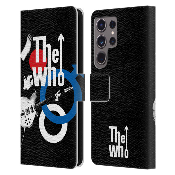 The Who Band Art Maximum R&B Leather Book Wallet Case Cover For Samsung Galaxy S24 Ultra 5G