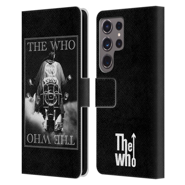The Who Band Art Quadrophenia Album Leather Book Wallet Case Cover For Samsung Galaxy S24 Ultra 5G