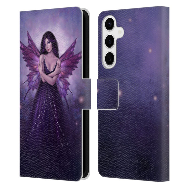 Rachel Anderson Fairies Mirabella Leather Book Wallet Case Cover For Samsung Galaxy S24+ 5G