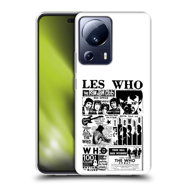The Who Band Art Les Who Soft Gel Case for Xiaomi 13 Lite 5G
