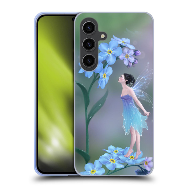 Rachel Anderson Pixies Forget Me Not Soft Gel Case for Samsung Galaxy S24+ 5G