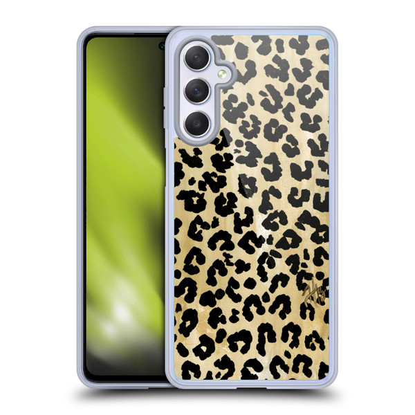 Haley Bush Pattern Painting Leopard Print Soft Gel Case for Samsung Galaxy M54 5G