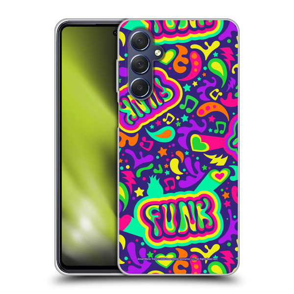 Trolls World Tour Assorted Funk Pattern Soft Gel Case for Samsung Galaxy M54 5G