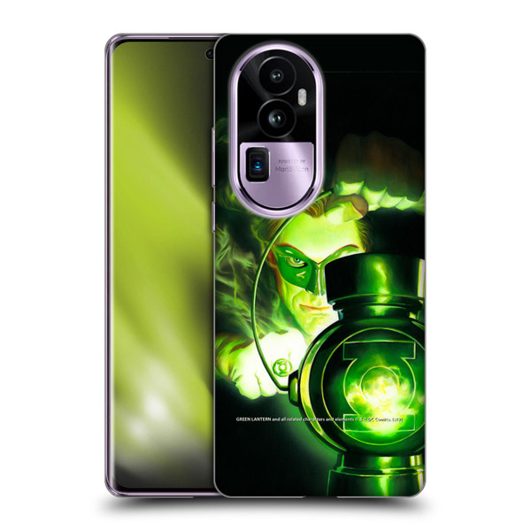 Green Lantern DC Comics Comic Book Covers Portrait Soft Gel Case for OPPO Reno10 Pro+