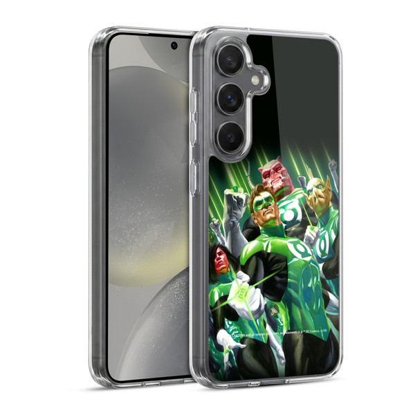 Green Lantern DC Comics Comic Book Covers Group Soft Gel Case for Samsung Galaxy S24 5G & MagSafe