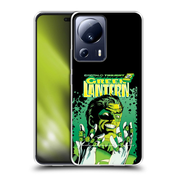 Green Lantern DC Comics Comic Book Covers Emerald Twilight Soft Gel Case for Xiaomi 13 Lite 5G